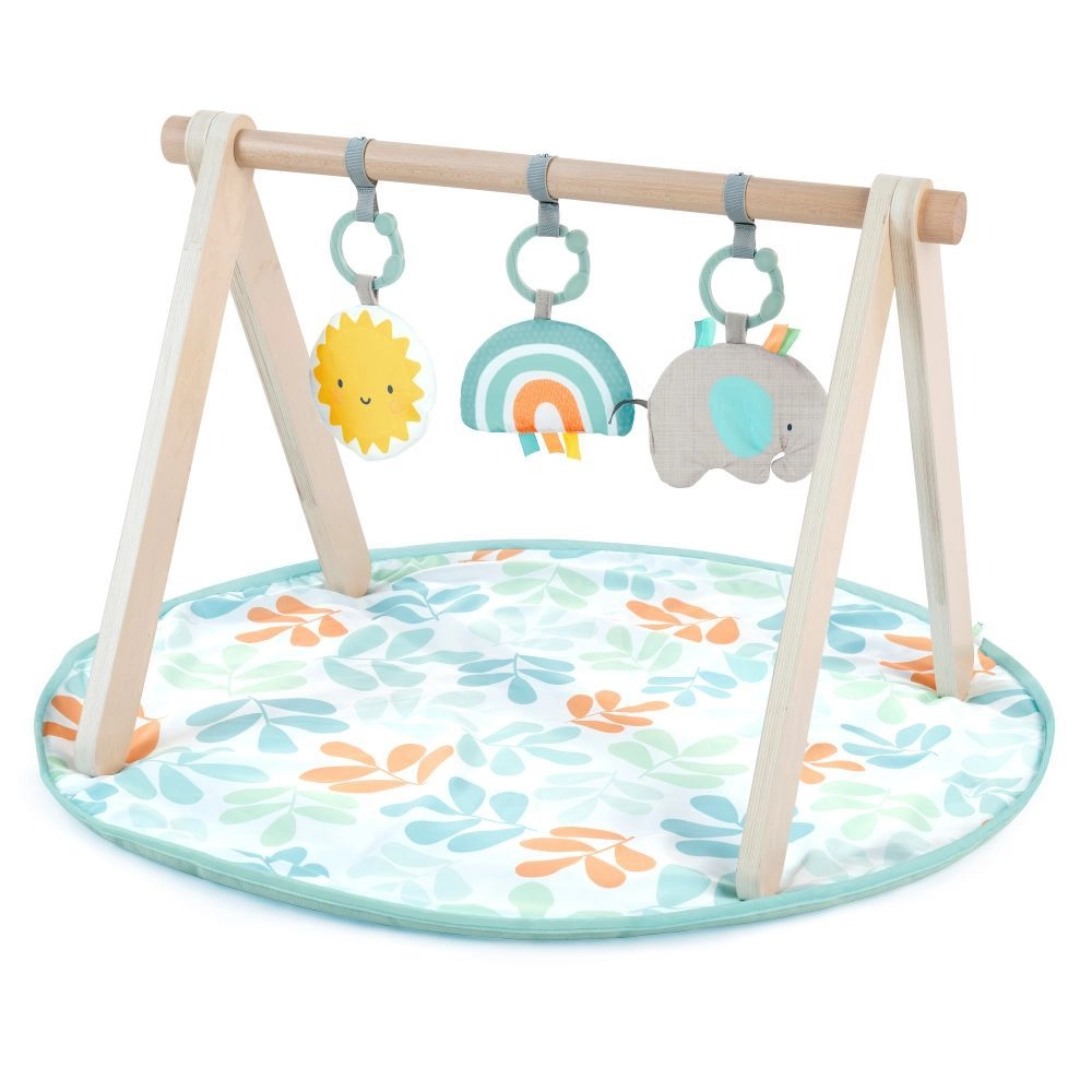 Sun Valley Wooden Toy Arch & Play Mat & Gym - 0 months