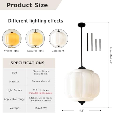 Antique Black Milk Glass Ceiling Light Fixture - 9.8 Inch Green