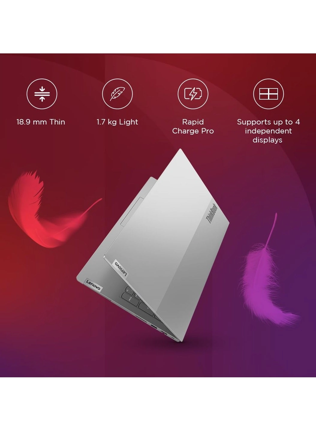 ThinkBook 15 Gen 4 - 15.6 inch Core i7-1255u 16 gigabyte DDR4 1000 gigabyte SSD