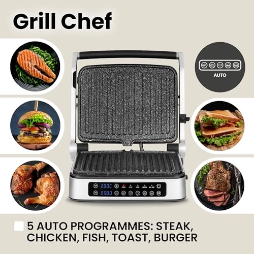 GRILL CHEF 2.0 - 2 zone(s) 29 x 23 cm