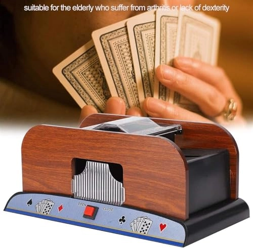 Portable Card Shuffler - Electric Automatic