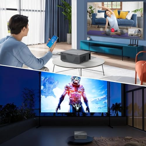 Mini Projector B0FQBYPRVM 18000 Lumens