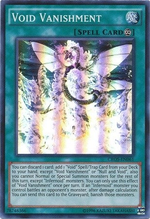 Yu-Gi-Oh! Void Vanishment CROS-EN061 - Unlimited Edition Super Rare