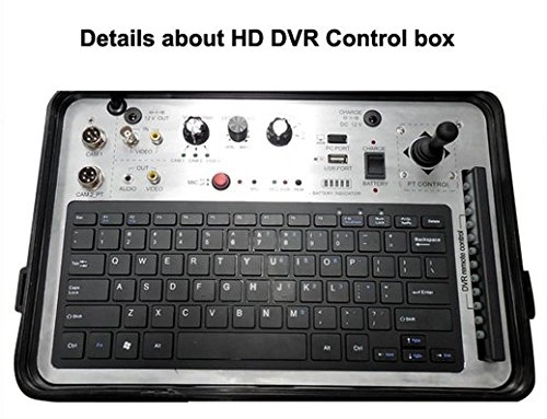 360 degree rotation 60m push rod cable underwater sewer pipe video inspection system