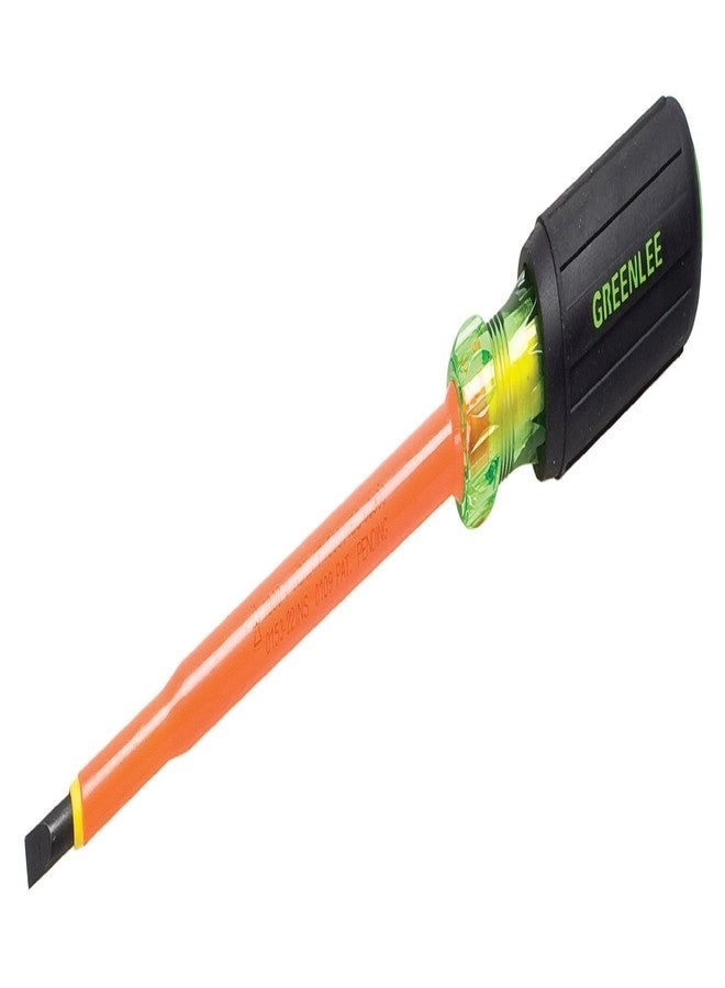 Greenlee 0153-22-INS Insulated Cabinet Tip Screwdriver 3/16-Inch x 6-Inch