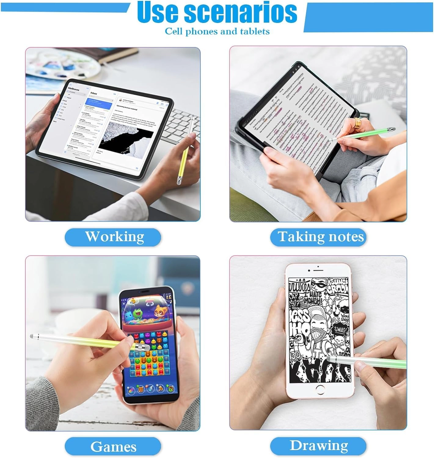 Stylus Pen - Touch Screen Devices Bundle