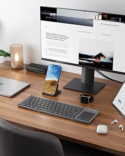 Foldable Bluetooth Keyboard - EN Wireless