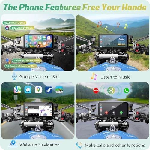 W603D for Motorcycles - 6.3 inch