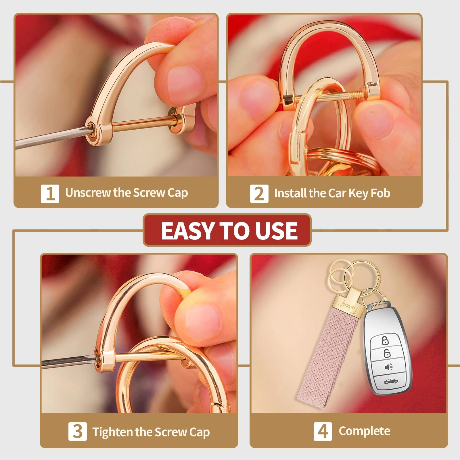 Stretchy Car Keychain - Fun