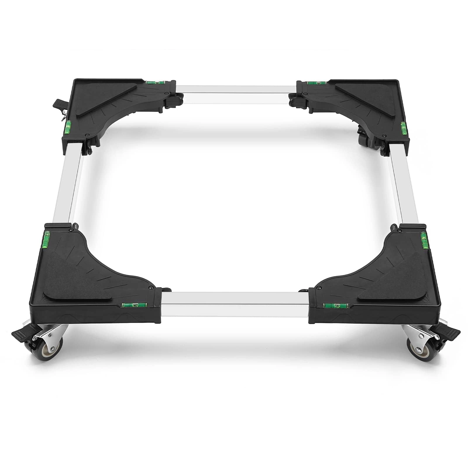 Nefish Furniture Dolly - Adjustable 16 inches to 24-3/8 inches 4 Locking Swivel Wheels