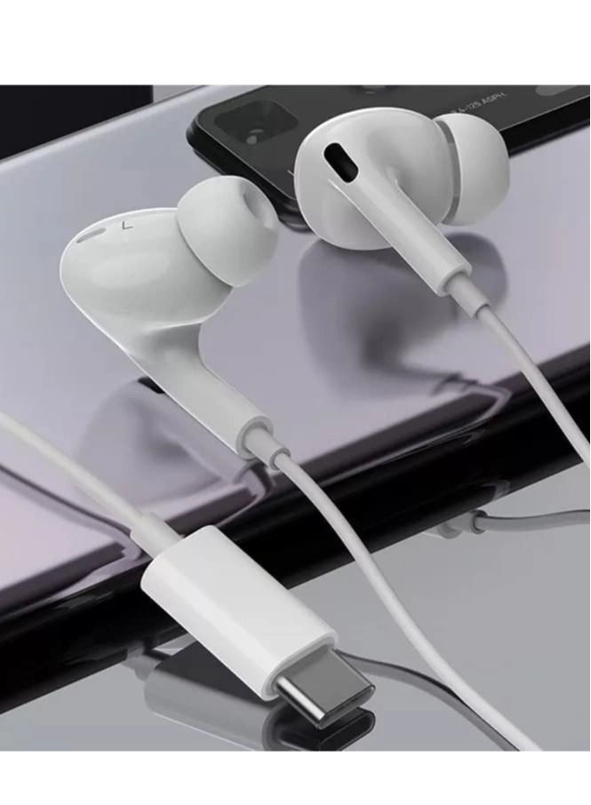 Type-C Earphones Wired Earbud