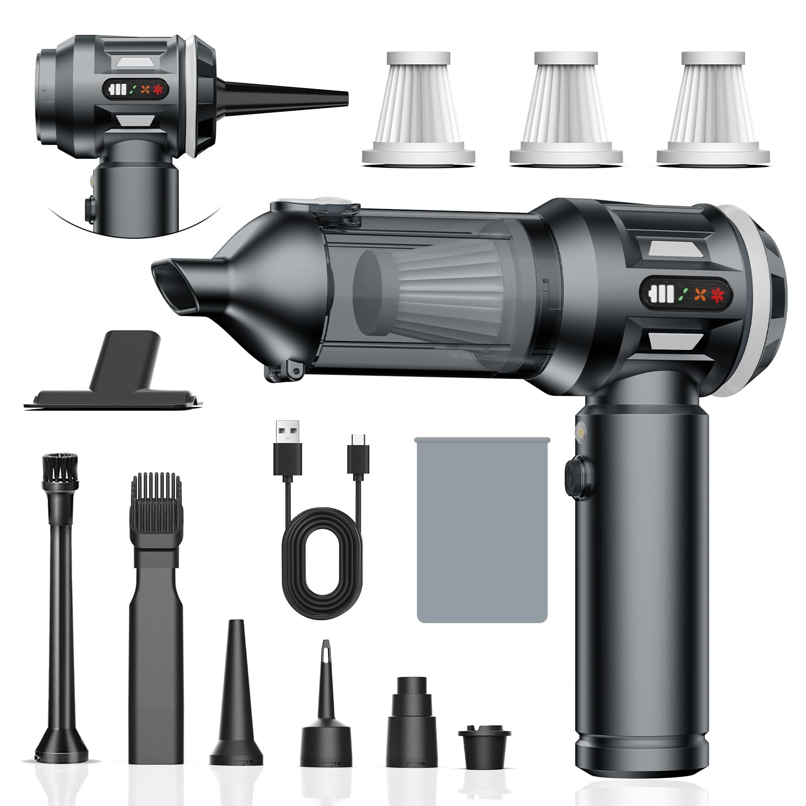 Handheld Vacuum Cleaner - 6000 mAh