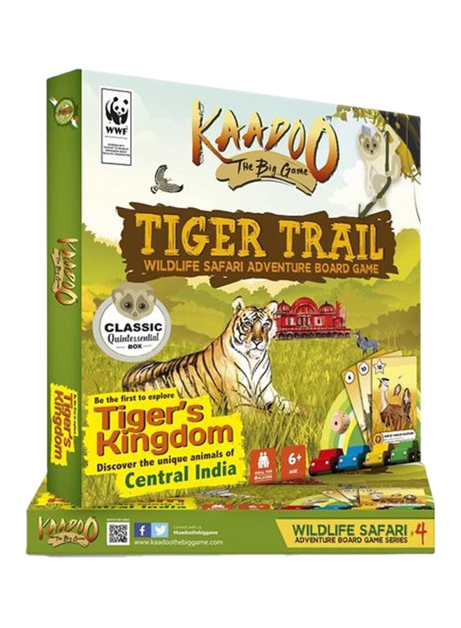 KAADOO Tiger Trail: Central India Edition - Board Game