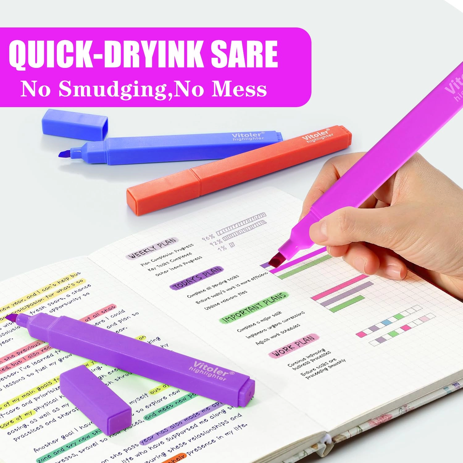 Highlighters - Assorted Colors Chisel