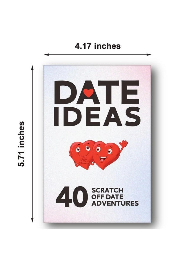 Scratch Off Date Ideas - Valentines 40 Romantic Card Games