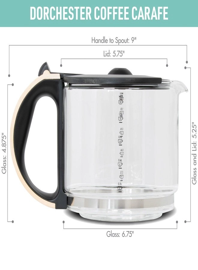 Replacement Glass Carafe Pot - 10-Cup