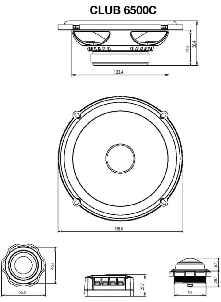 Club -6500C - 6.5 inch