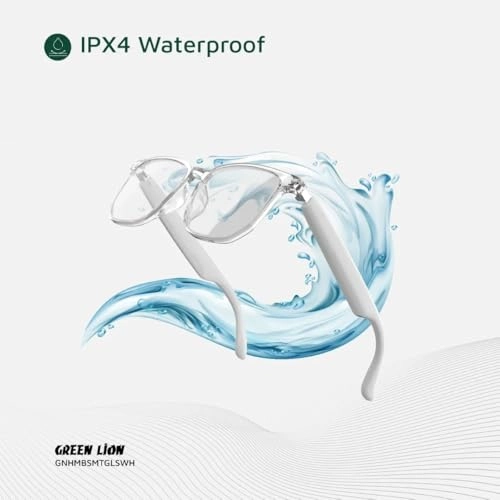 Hamburg Smart Audio Glasses - Bluetooth 5.4 5 Hours White