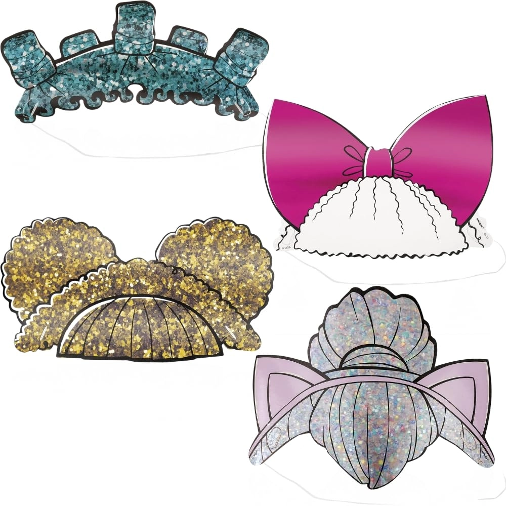 Unique 20390 Paper Headbands - Pack of 4 Birthday