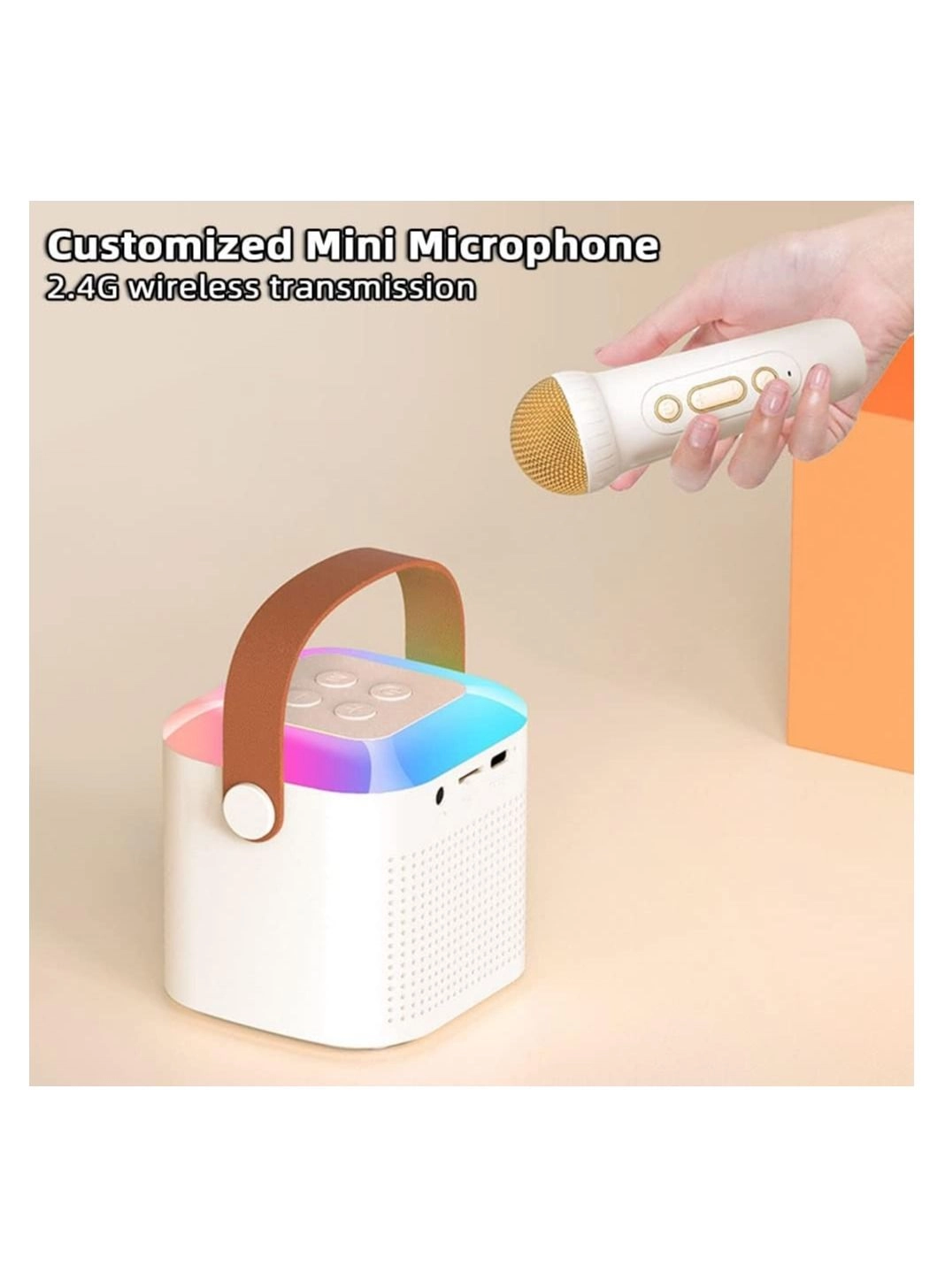 Portable Handheld Mic Speaker - Mini Microphone Wireless