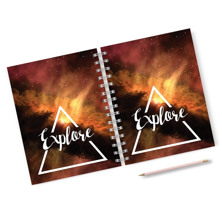 Explore Sky Galaxy A5 Hardcover