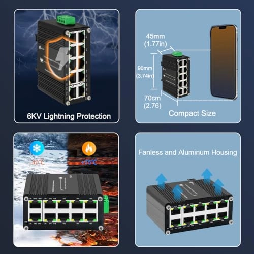 LNK-IMC010GP 10-Ports