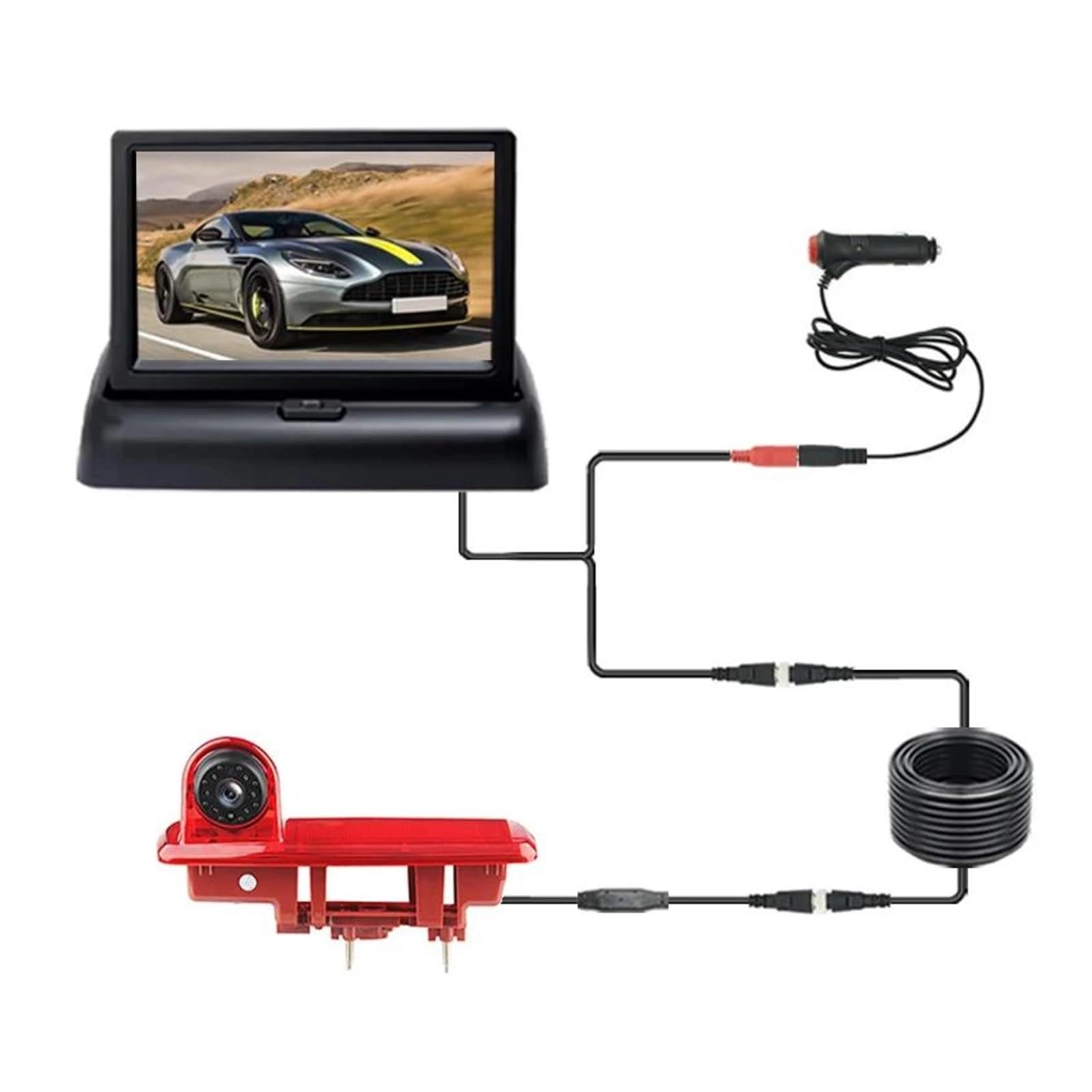 Rear View Camera - Night Vision Wire