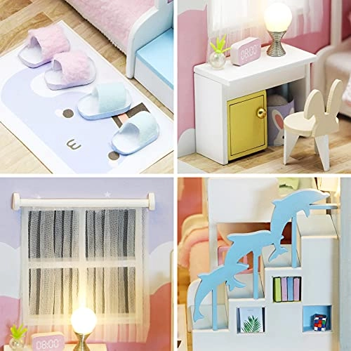 DIY Miniature Dollhouse Kit - 124 scale