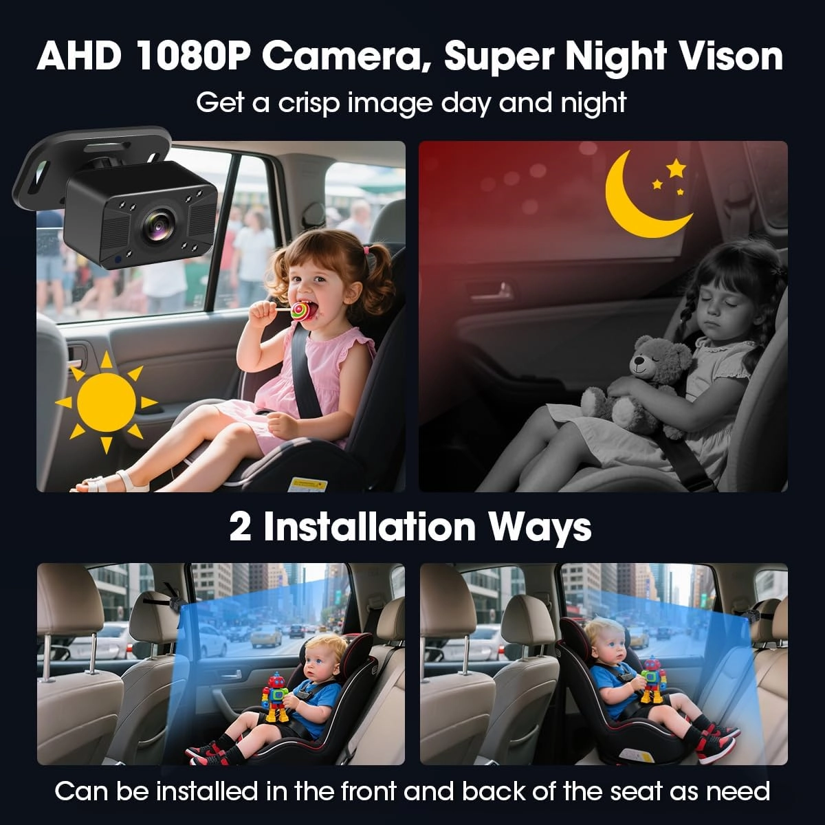 Baby Car Camera - 7inch