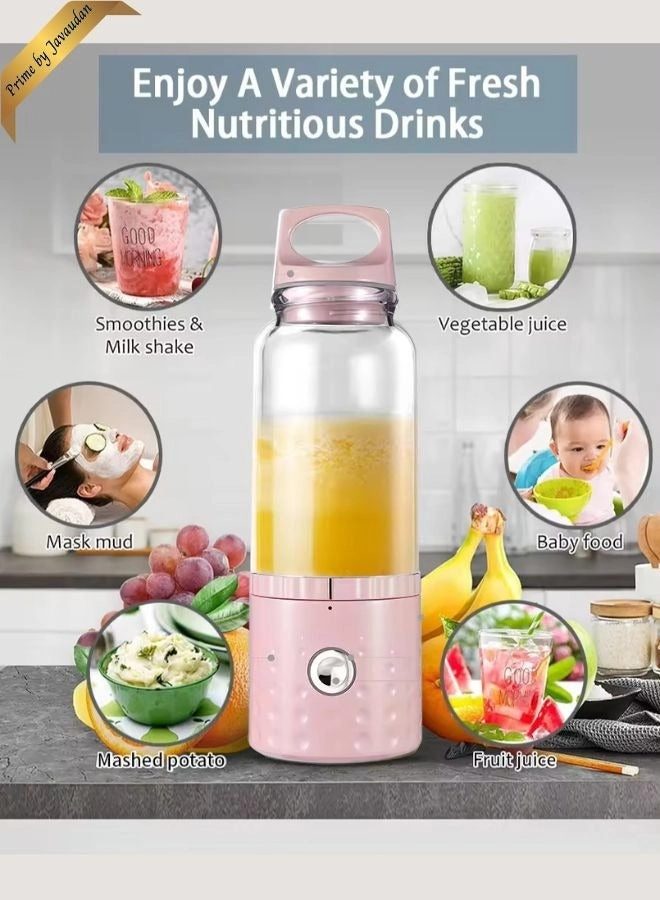 Mini Portable Blender - USB Rechargeable Multi-function
