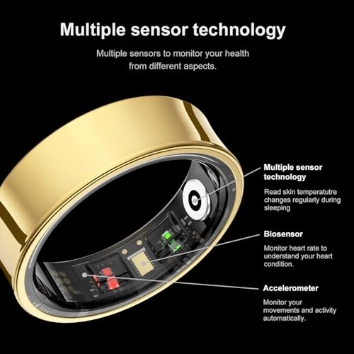 Smart Ring - Heart Rate Monitor SpO2 Sleep Tracker