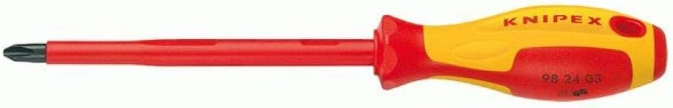 Knipex K98 24 00 Insulated Phillips Screwdriver 3.0mm x 162mm