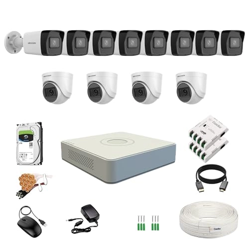16CH DVR + 2MP Dome Camera + Bullet Camera + 2TB HDD + Coaxial Cable + 8Ch SMPS