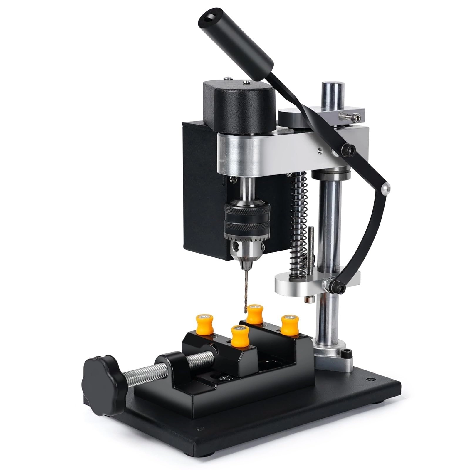 JVDDI Mini Electric Bench Drill - With Stand 8000 R/min 7 Speed