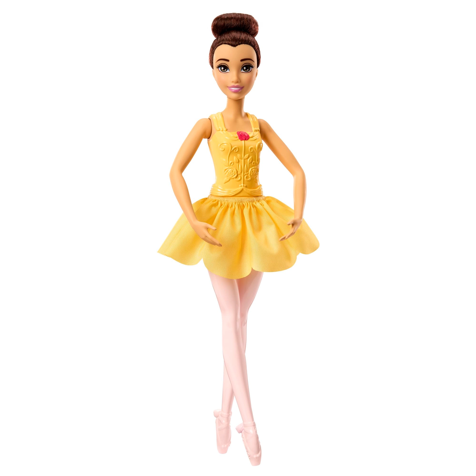 Mattel Belle Doll - Plastic Posable Ballerina Ages 3+