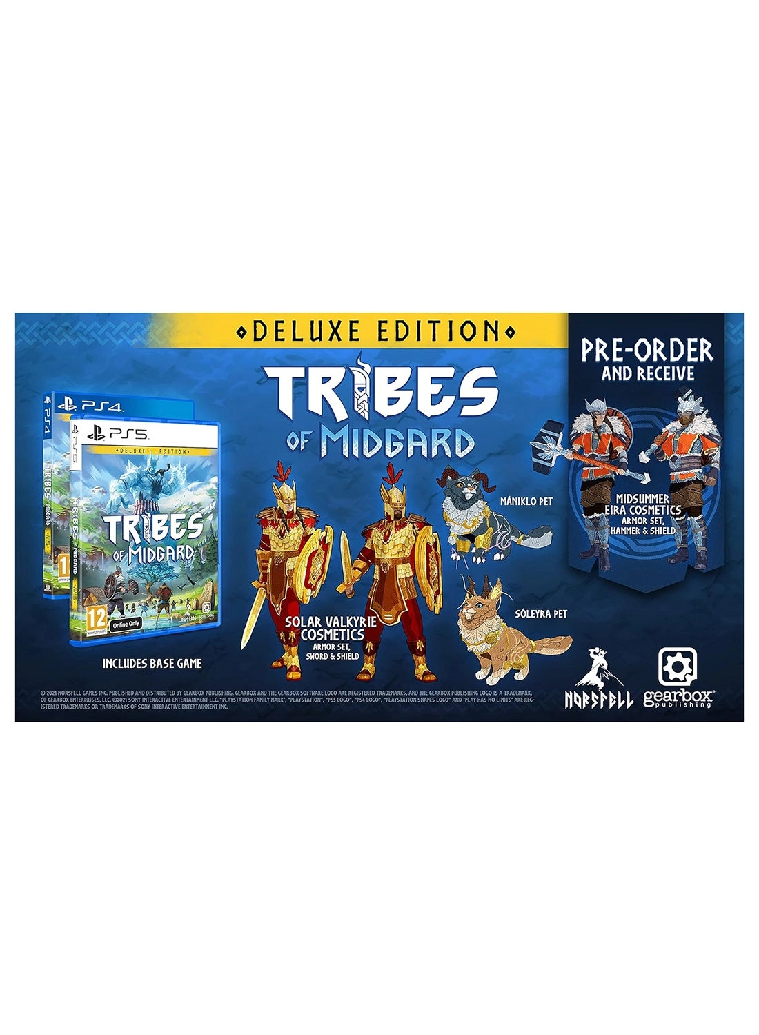 Tribes Of Midgard Deluxe Edition - PlayStation 5