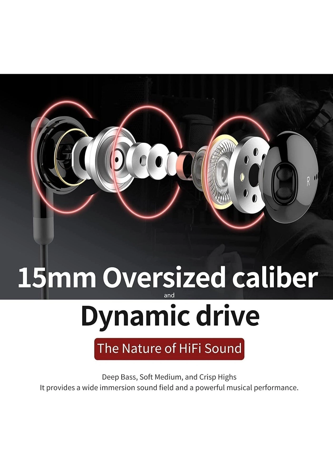 In-Ear Earphones Wired Earbud