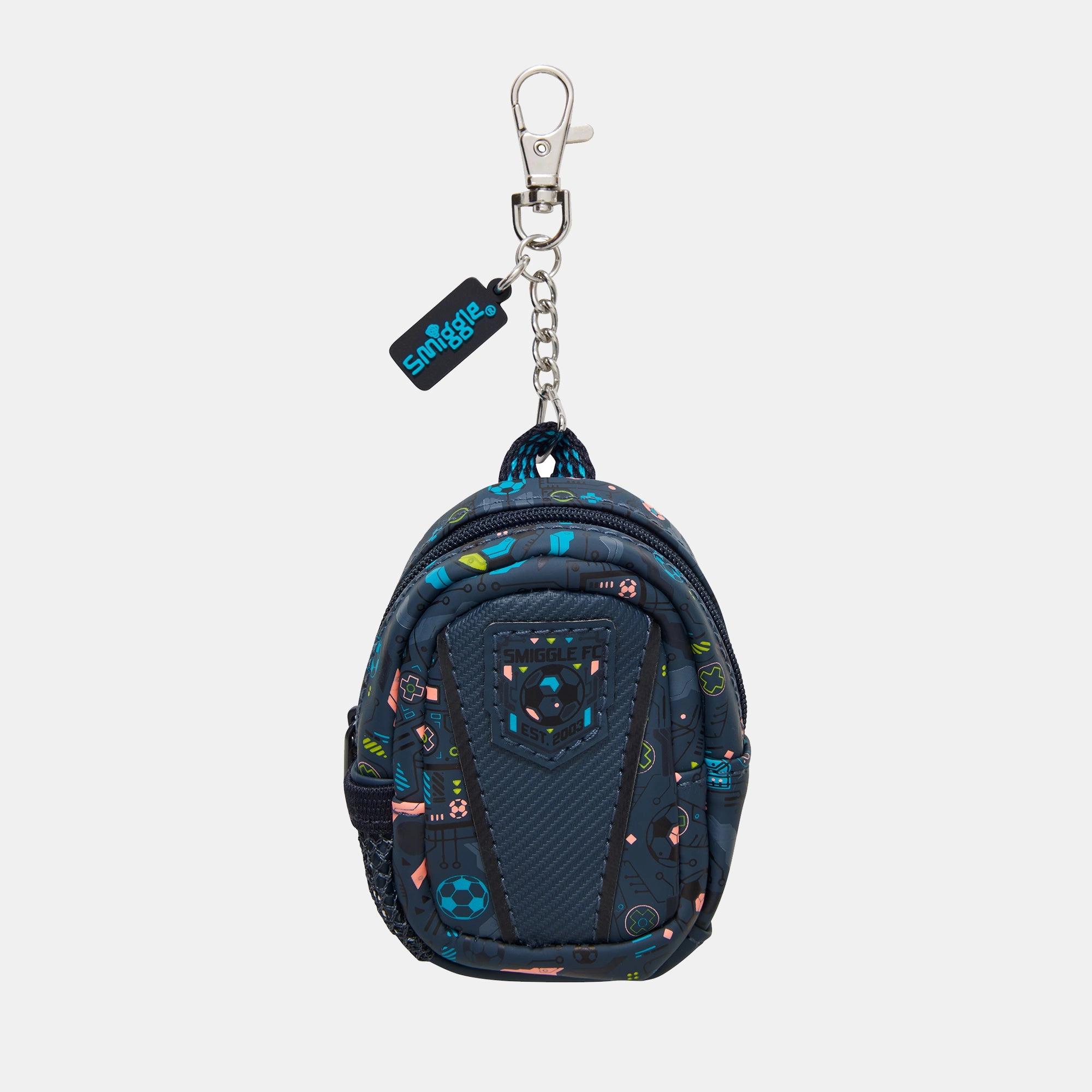 Smiggle Power Play Mini Backpack Collectable Keyring