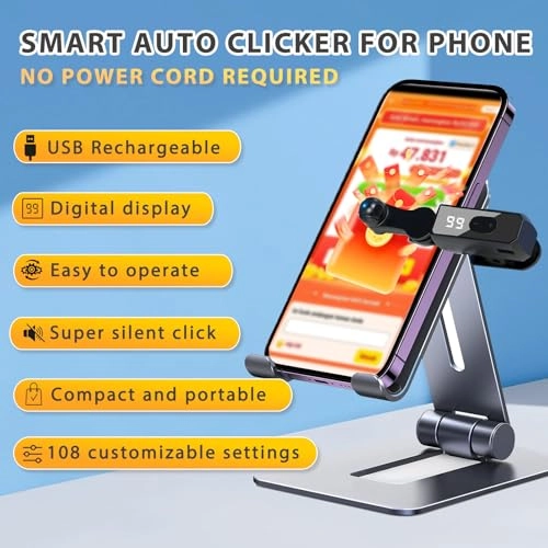 Auto Clicker - Rechargeable 108-Speed
