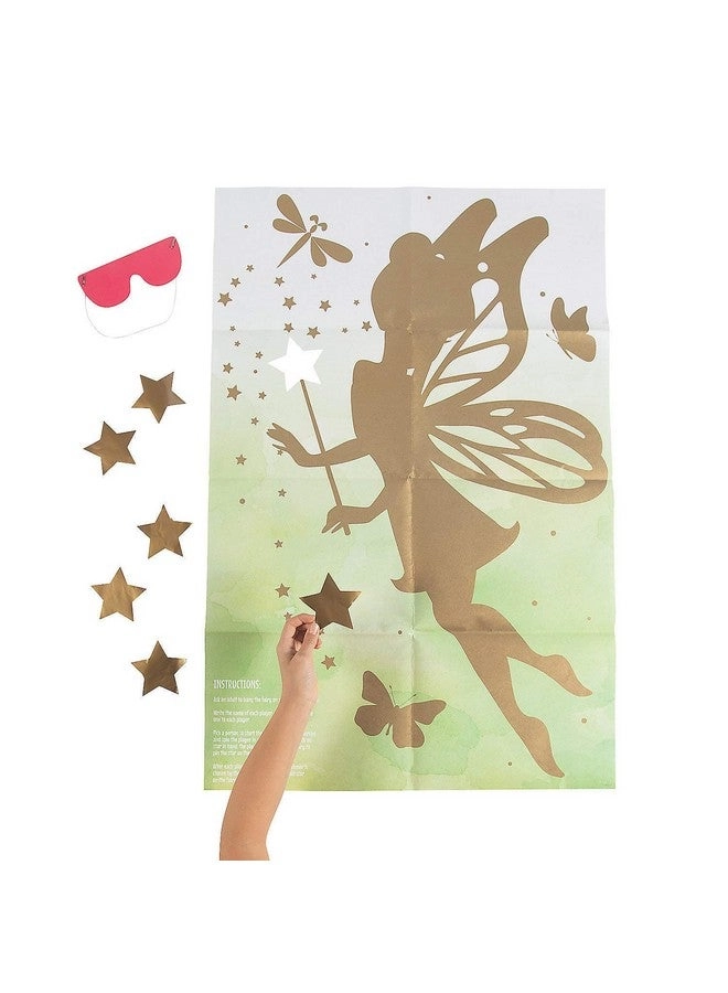 Fun Express Pin The Wand on The Fairy Game - English 4 Pieces