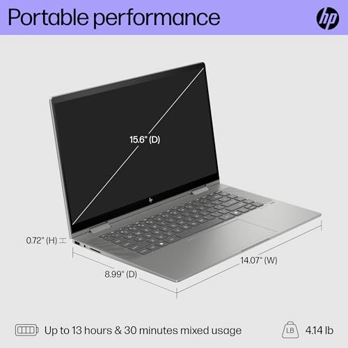 ENVY x360 15-fe1010nr - 15.6'' Core Ultra 5 125U 8GB DDR5 512GB SSD