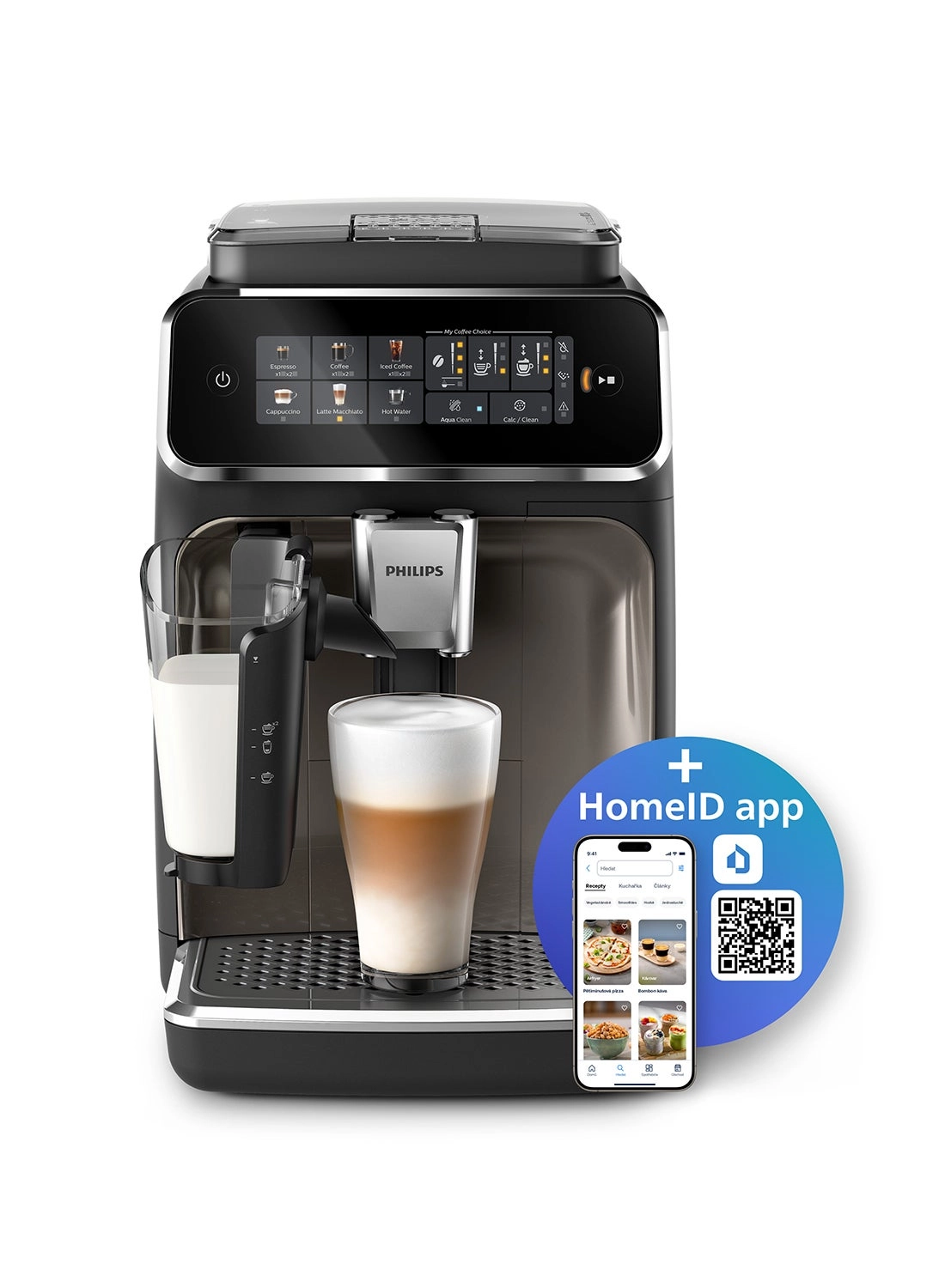 Philips 3300 Series Espresso Machine & Milk EP3347