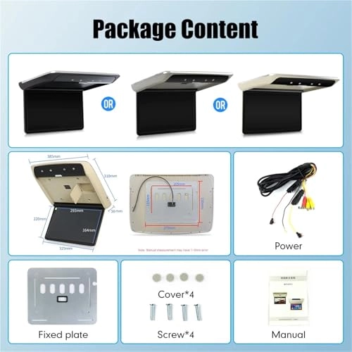Car Roof Monitor - 13.3 Inch