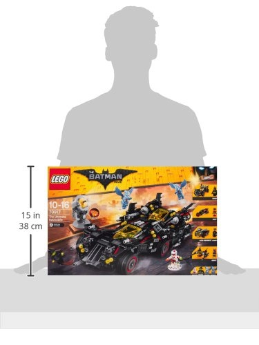 The Lego Batman Movie Ultimate Batmobile (70917) - 4-in-1 8 minifigures