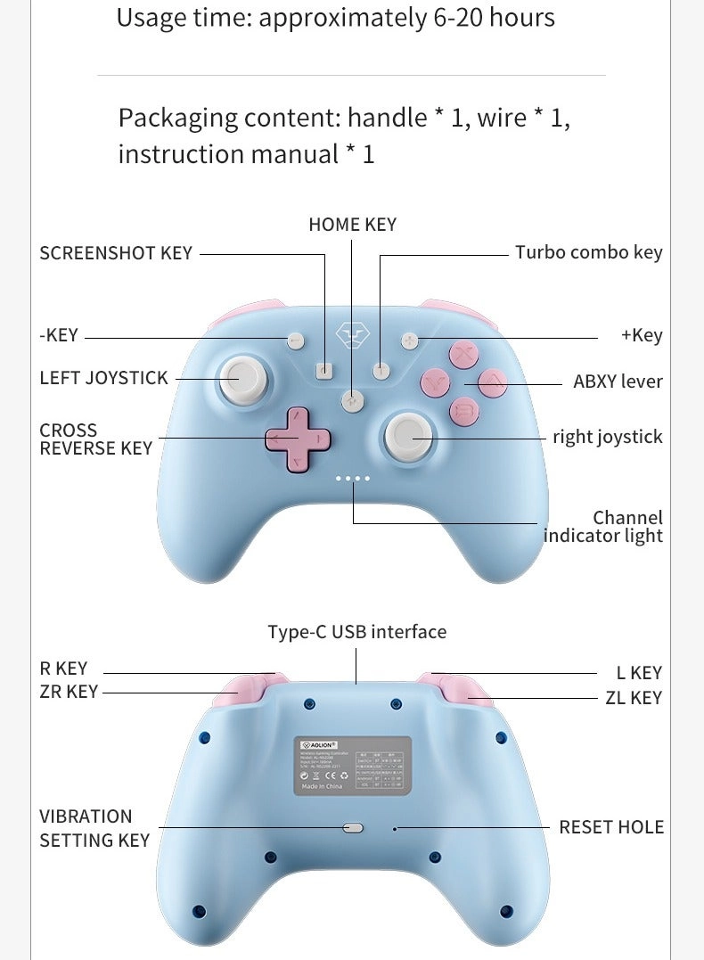 Gaming Controller - Nintendo Switch PC Android iOS