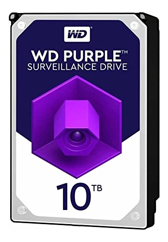 Purple 3.5" 5400rpm 256MB SATA 6Gb/s (WD100PURZ) - 10TB
