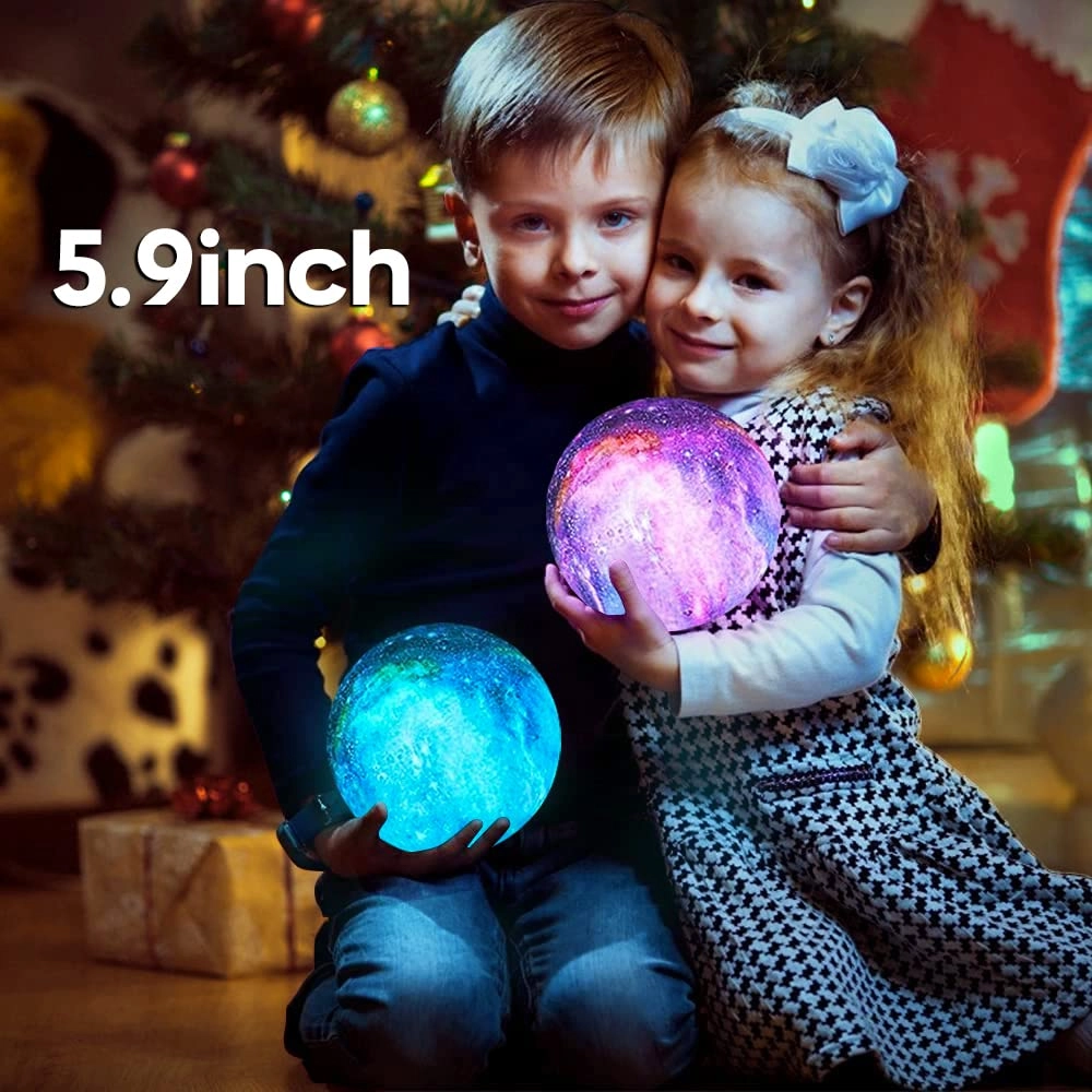 Moon Lamp - Battery Powered Multicolor