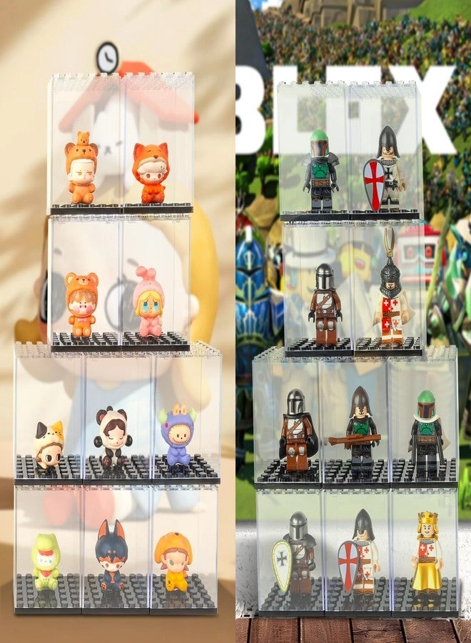 Minifigures Display Cases - 20 Pcs