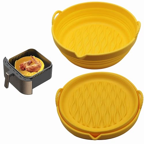 Foldable Air Fryer Silicone Pot