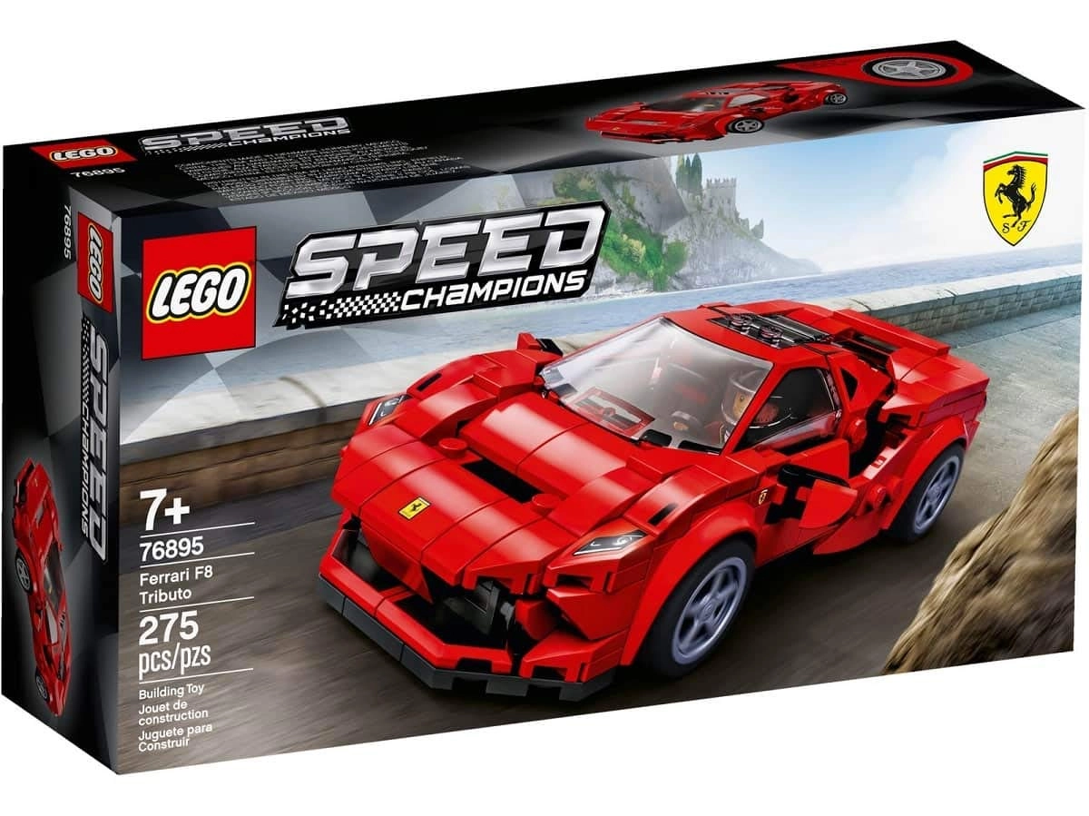 Speed Champions Ferrari F8 Tributo (76895) - 1/32 Minifigure